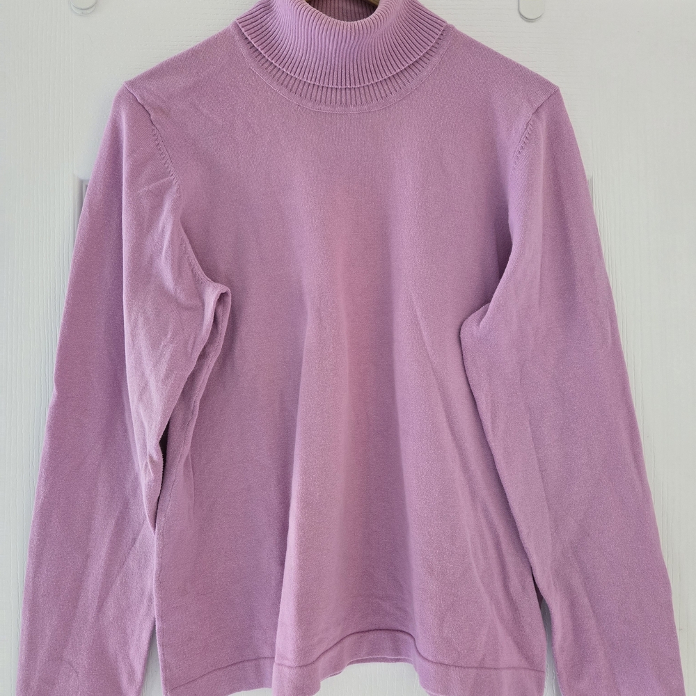 Reitmans Dusty Pink/MauveTurtleneck Sweater
